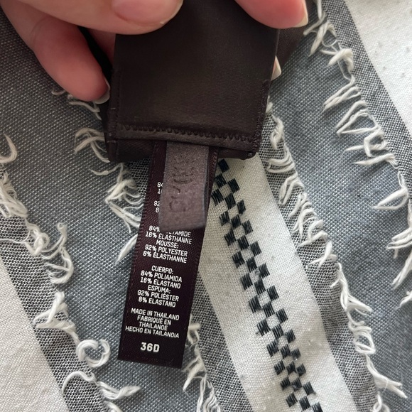 Skims Weightless Scoop Bra 36D Espresso colored SKIMS - Picture 3 of 6